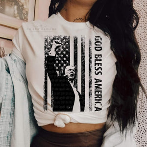 God Bless America Graphic T-Shirt